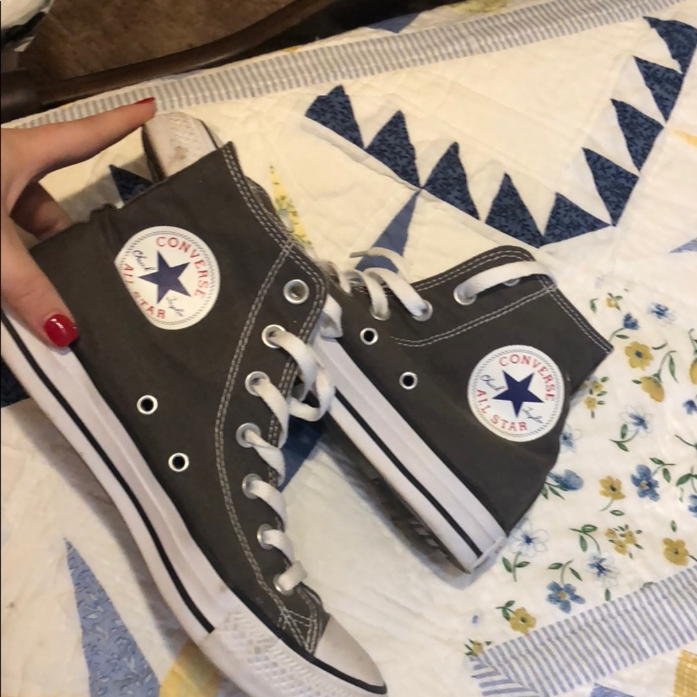 Grey Converse